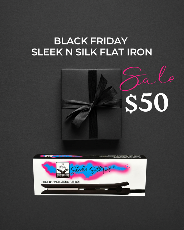 Anointed Hands Sleek N Silk, (S&S) Tool- Titanium Flat Iron