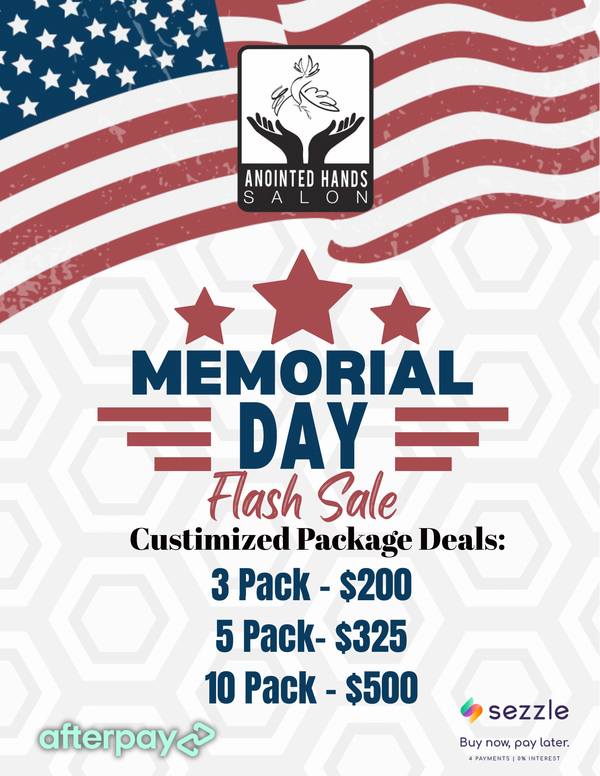 Memorial Day Basic Pick 3 Package