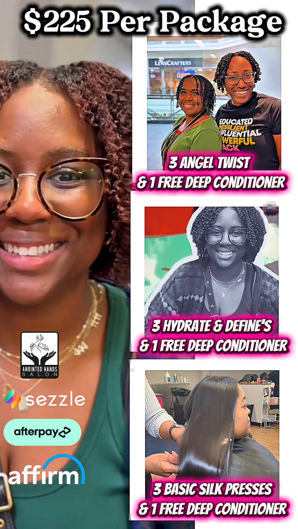 👑 Anointed Hands: Pre–Black Friday- Hydrate & Define Package